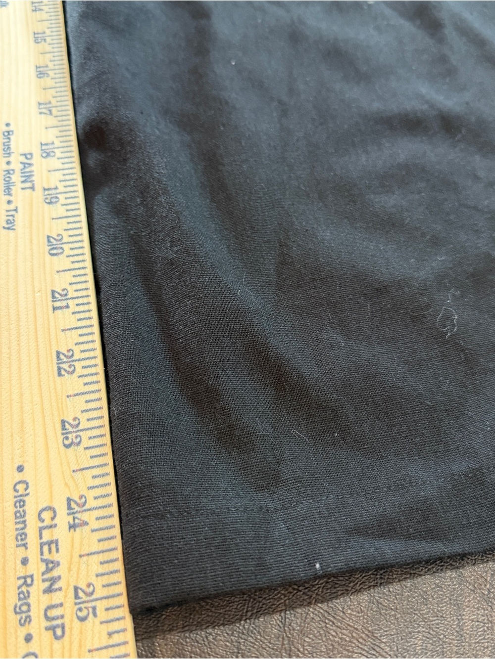 Women's Black Cotton Linen Sleeveless Collared Jumpsuit With Cargo Pockets Sz L - Picture 11 of 14